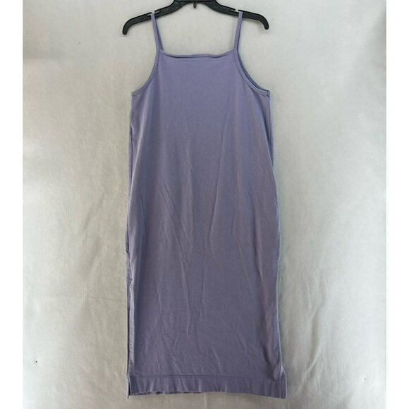 Nike Active Dress Sz M Purple Spaghetti Strap Stretch Pullover Stretch Vented - Picture 2 of 11